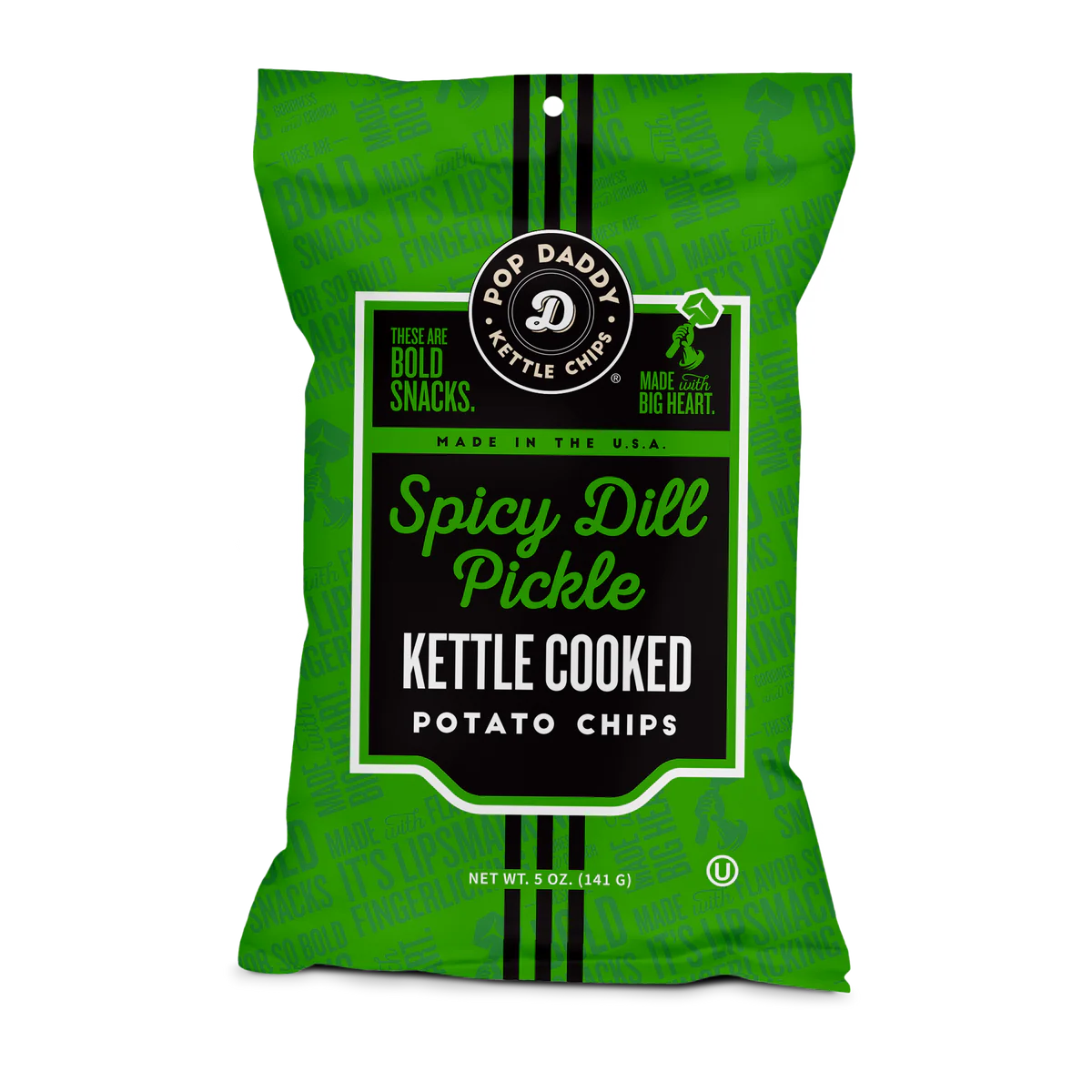 Pop Daddy Spicy Dill Pickle Potato Chips