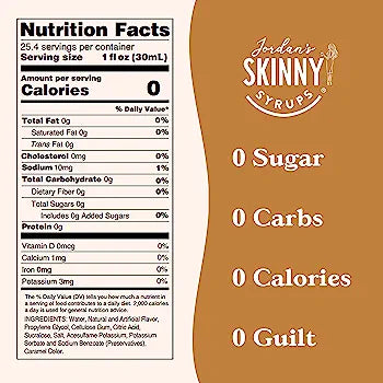 Hazelnut Skinny Syrup