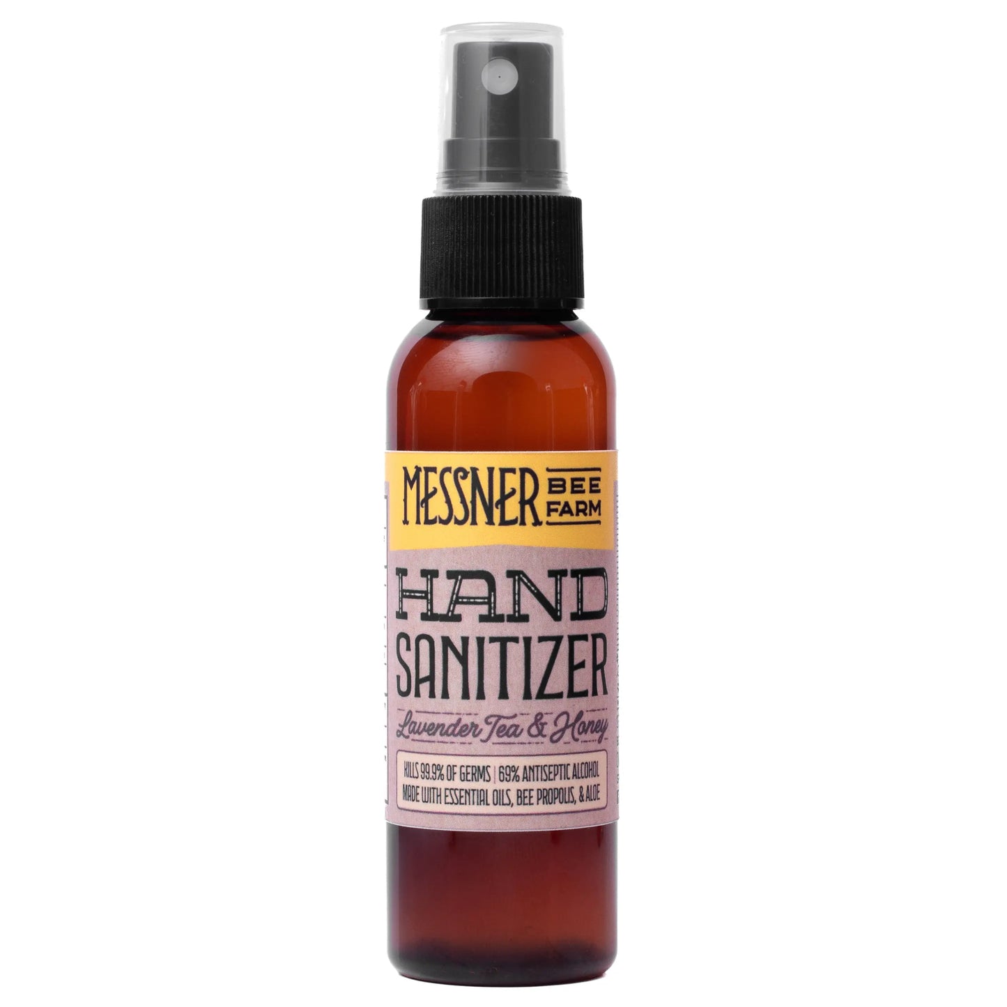 Messner Bee Farm Lavender Tea & Honey Hand Sanitizer Spray