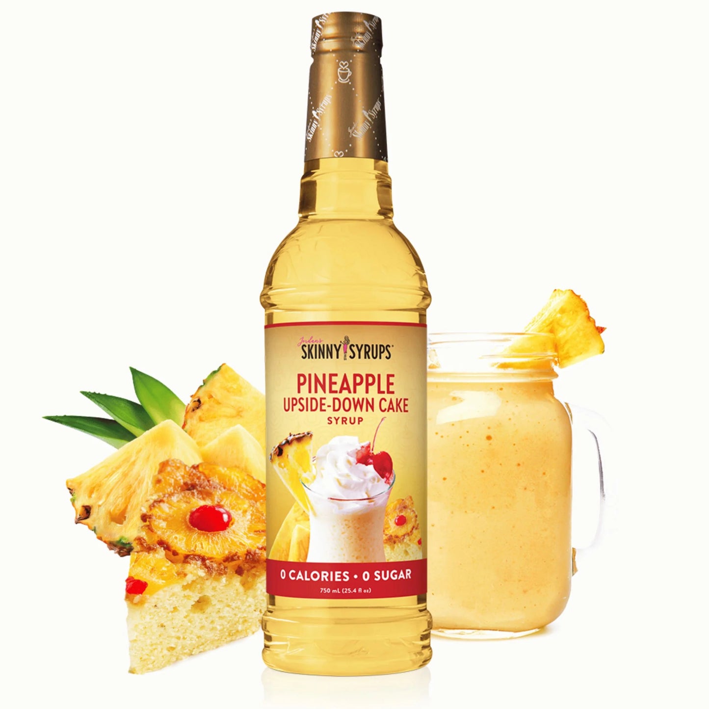 Pineapple Upside-Down Cake Skinny Syrup