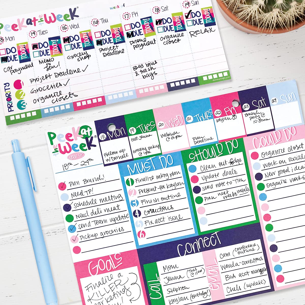 Peek at the Week Planner