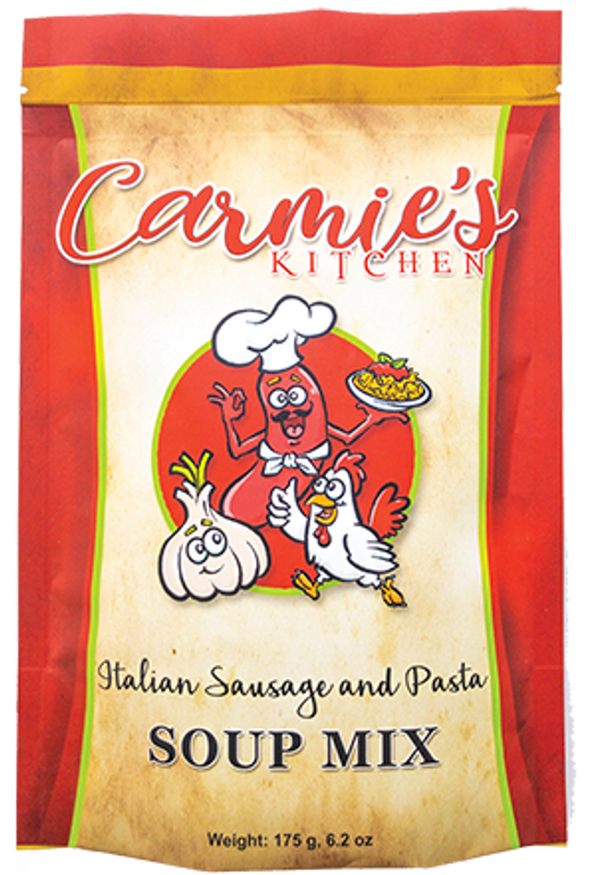 Carmie’s Kitchen Italian Sausage and Pasta Soup Mix
