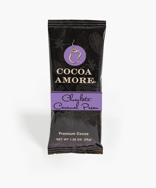 Cocoa Amori Chocolate Caramel Pecan Cocoa Mix