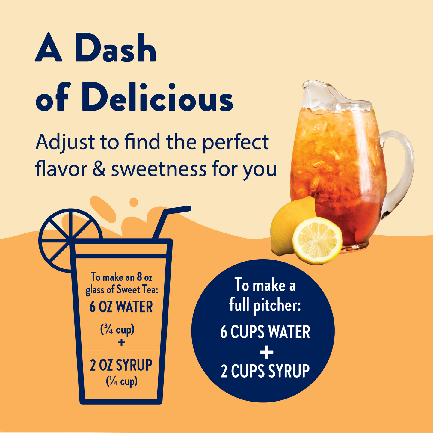 Sweet Tea Skinny Syrup Concentrate