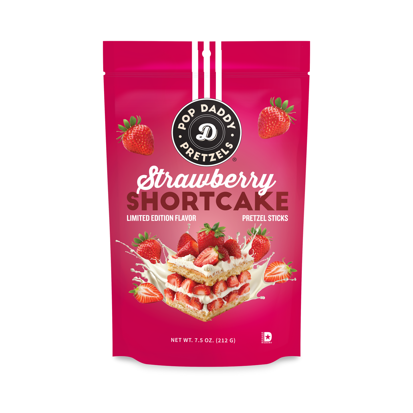 Pop Daddy Strawberry Shortcake Pretzel
