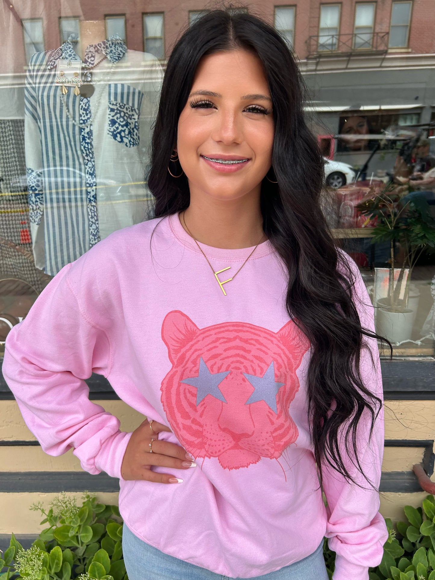 Pink Tiger Sweatshirt