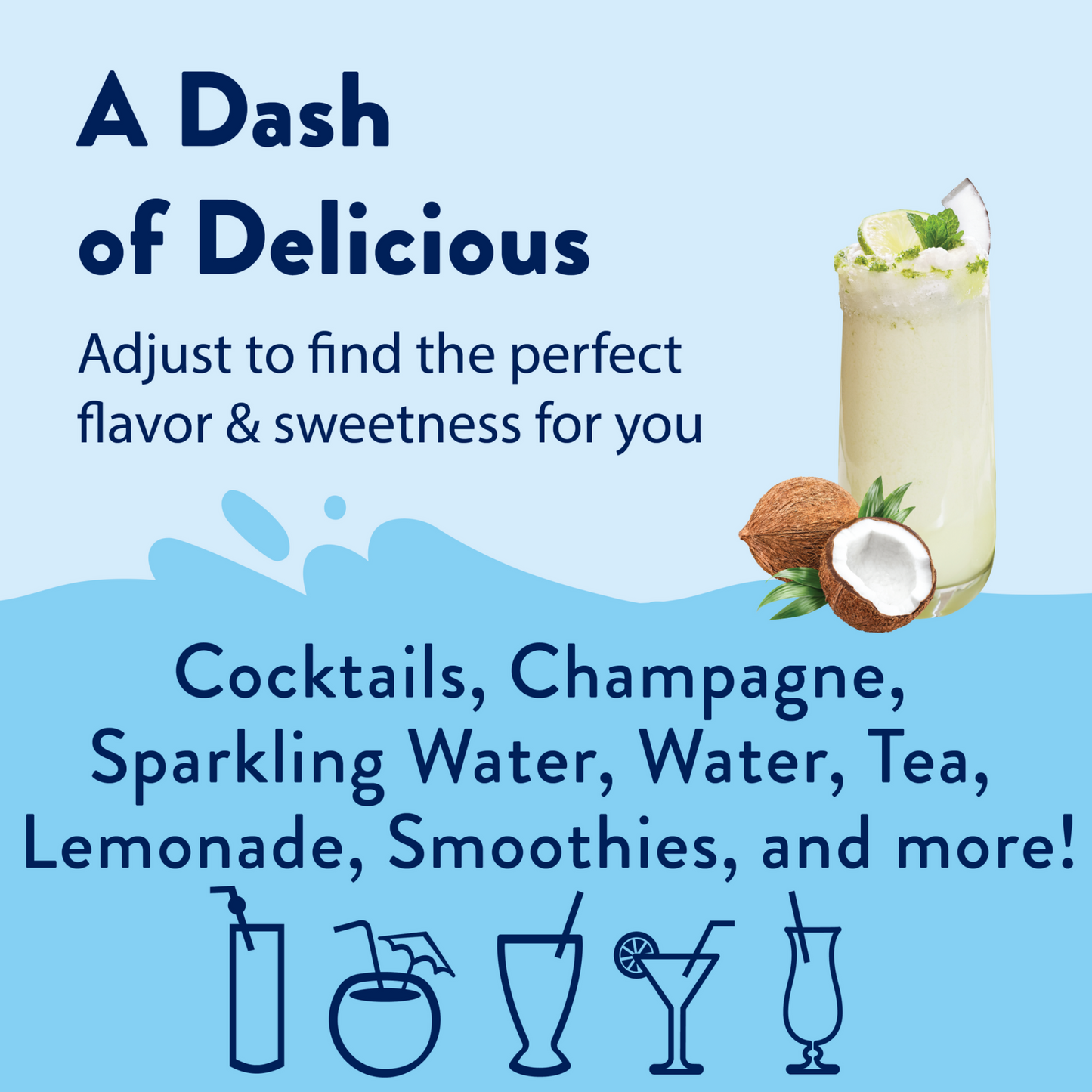 Coconut Skinny syrups