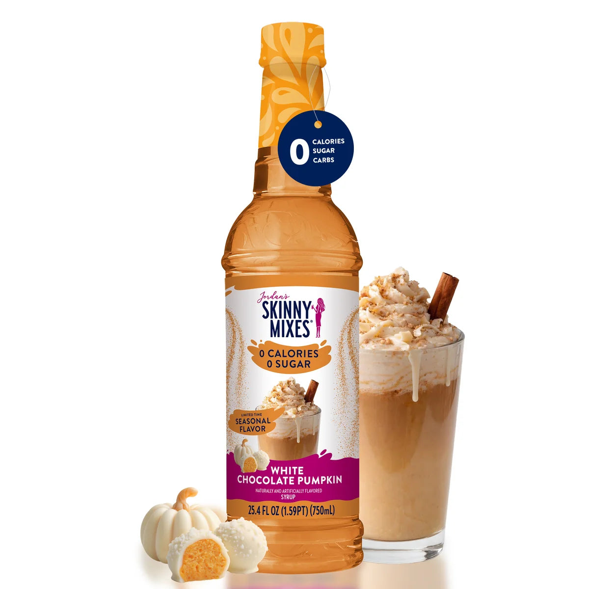 White Chocolate Pumpkin Skinny Syrup