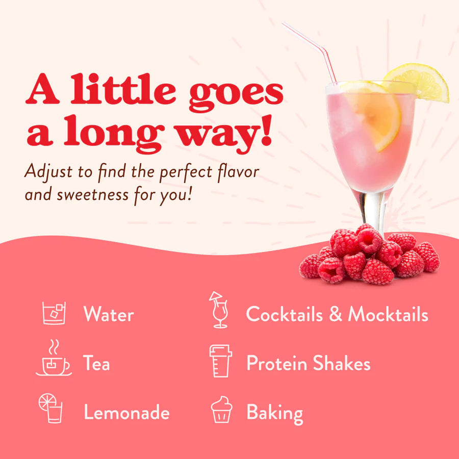 Meyer Lemon Raspberry skinny Syrup