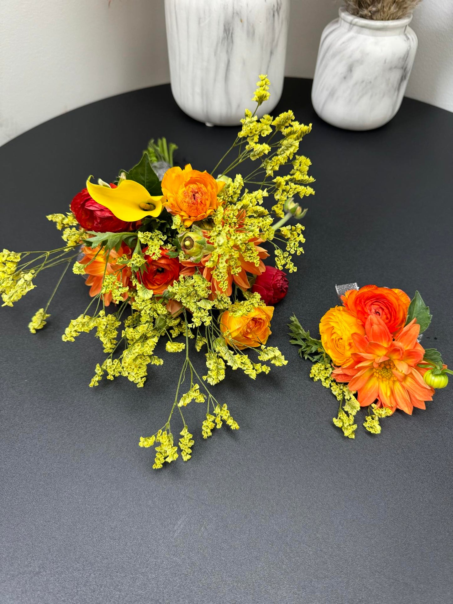 Prom Bouquet & Boutonierre Set