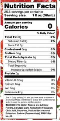 Skinny Strawberry Syrup