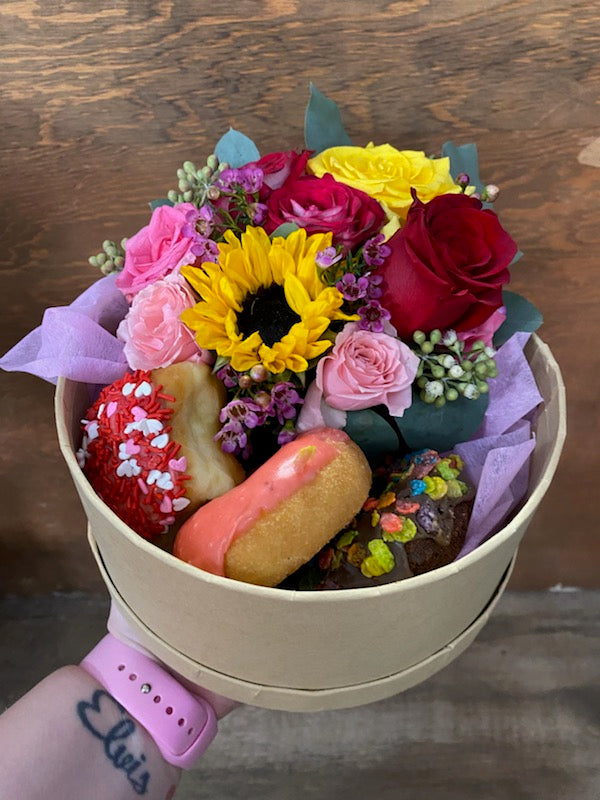 Donuts & Flowers