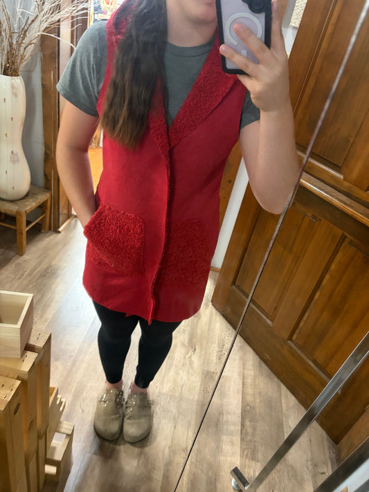 Roan Red Vest