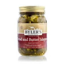 Byler’s “Bread and Butter Jalapenos”