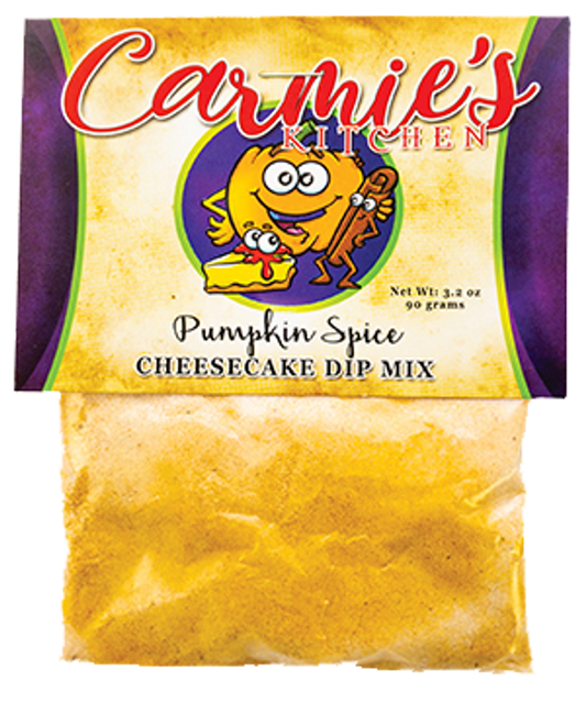 Carmie’s Pumpkin Spice Cheesecake Dip Mix