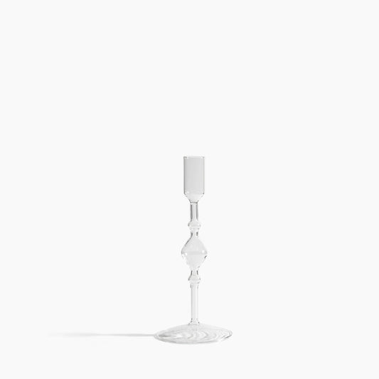 Poketo Glass Candlestick Holder