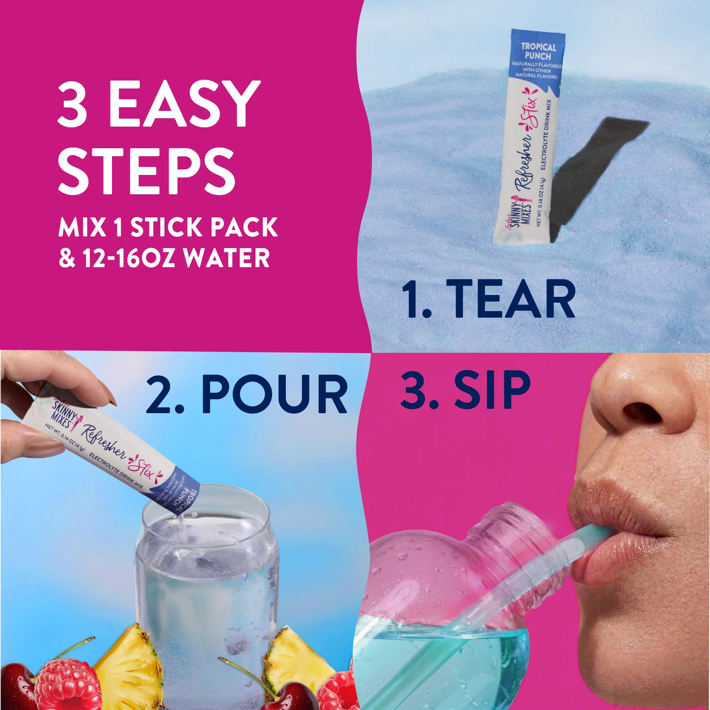Skinny Refresher Stix