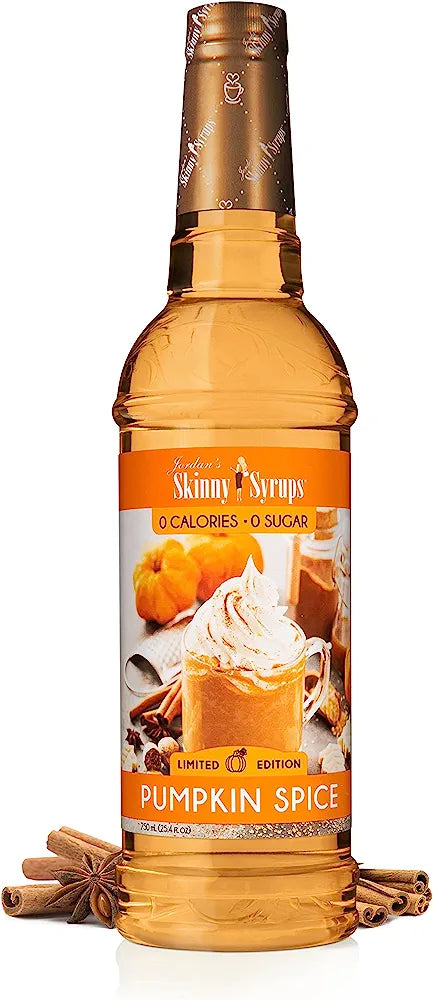 Pumpkin Spice Skinny syrups