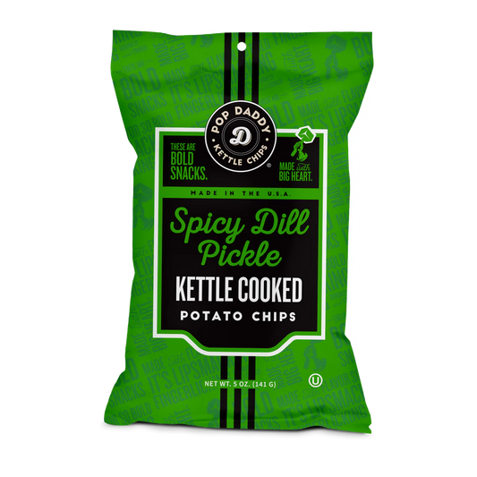 Pop Daddy Spicy Dill Pickle Potato Chips