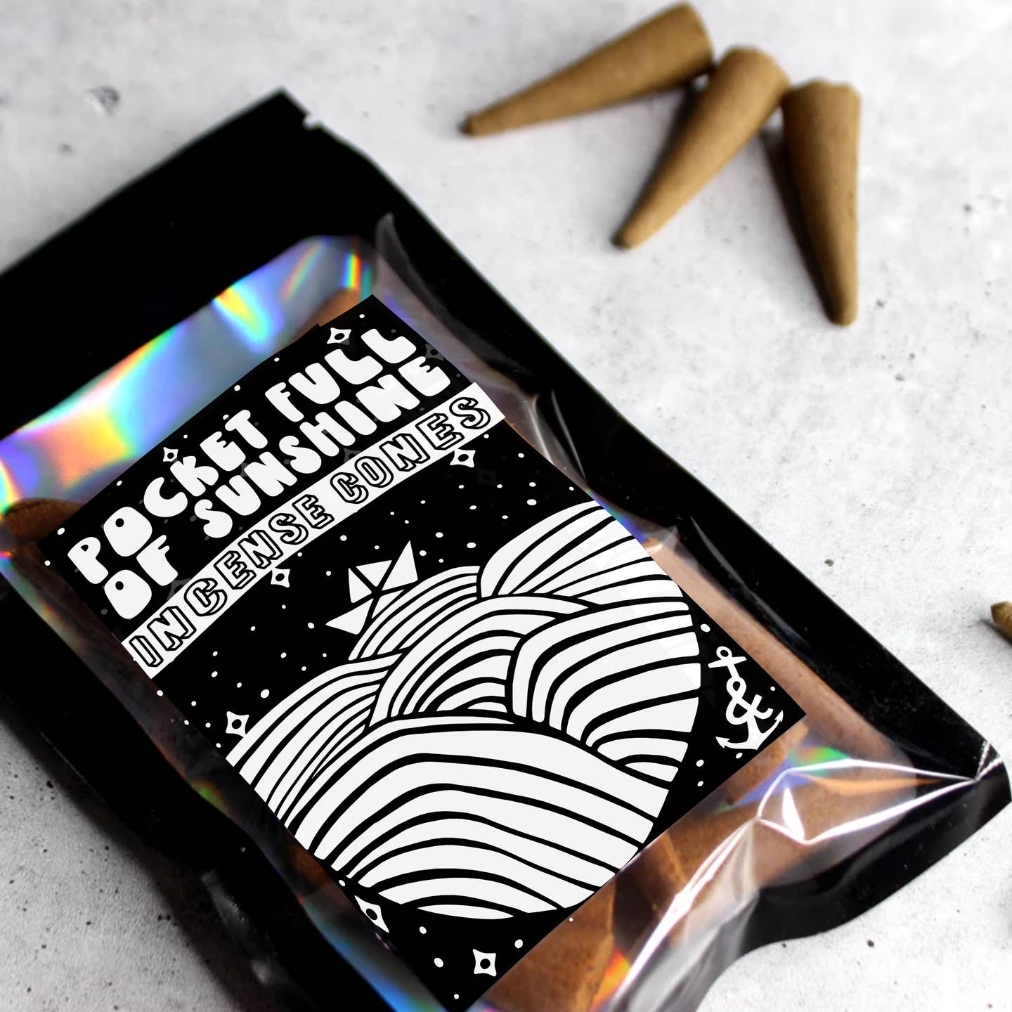 Cosmically Misplaced Incense Cones
