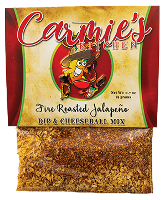 Carmie’s Fire Roasted Jalapeno Dip & Cheeseball Mix