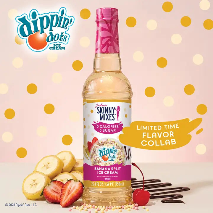 Banana Split Ice Cream Skinny Syrup