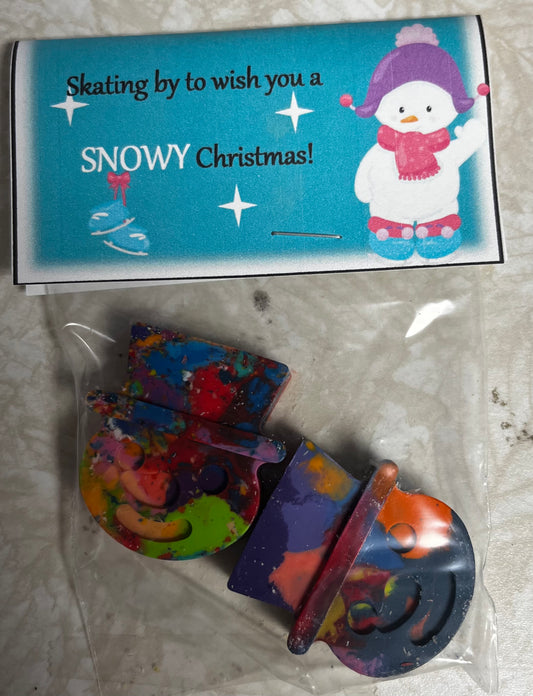 Snowman Crayons