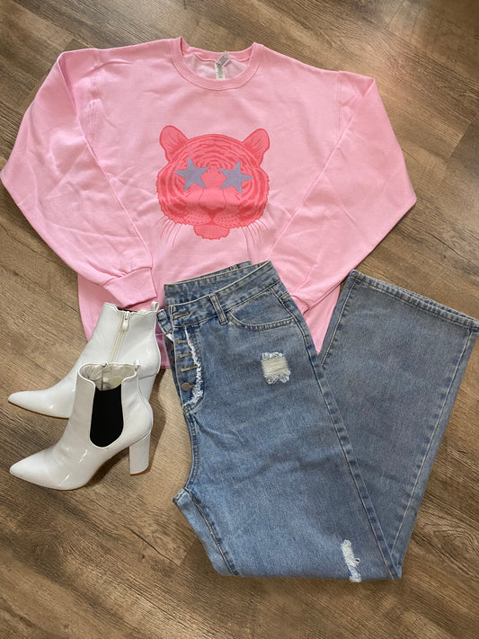 Pink Tiger Sweatshirt