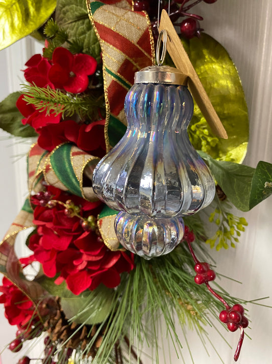 Irredescent Glass Ornament