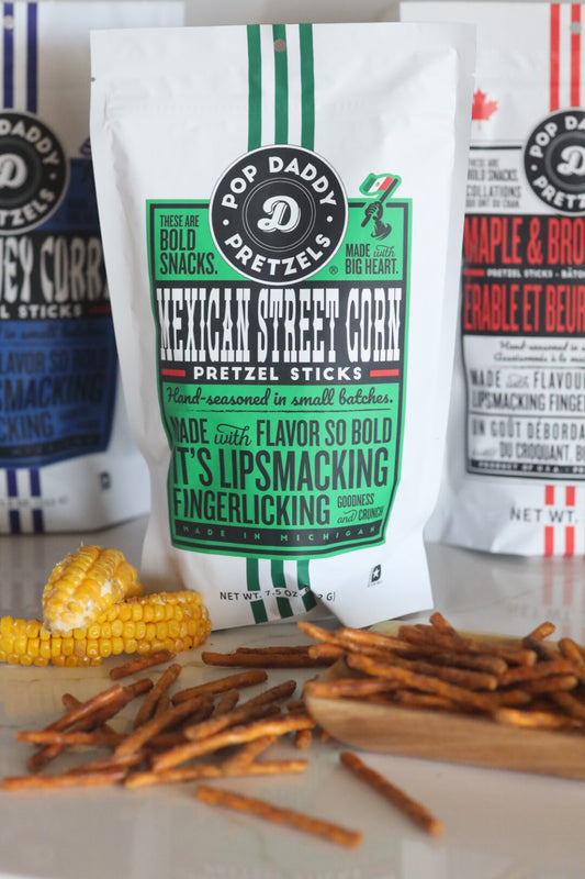 Pop Daddy Mexican Street Corn Pretzel Sticks