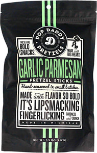 Pop Daddy Garlic Parmesan Pretzel Sticks