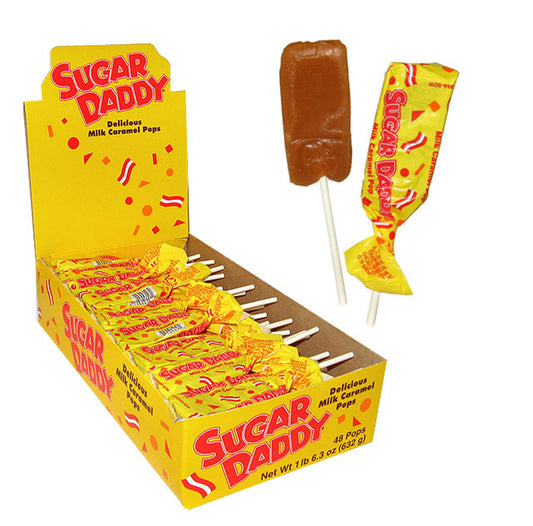 Sugar Daddy Milk Caramel Pops