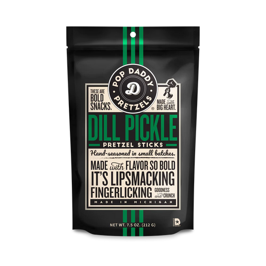 Pop Daddy Dill Pickle Pretzel Sticks