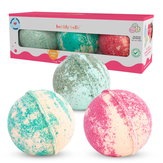 Bubbly Belle Surprise Ring Bath Bomb Trio