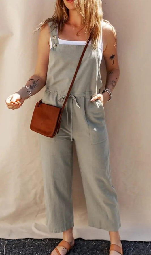 Sage Green Jumpsuit