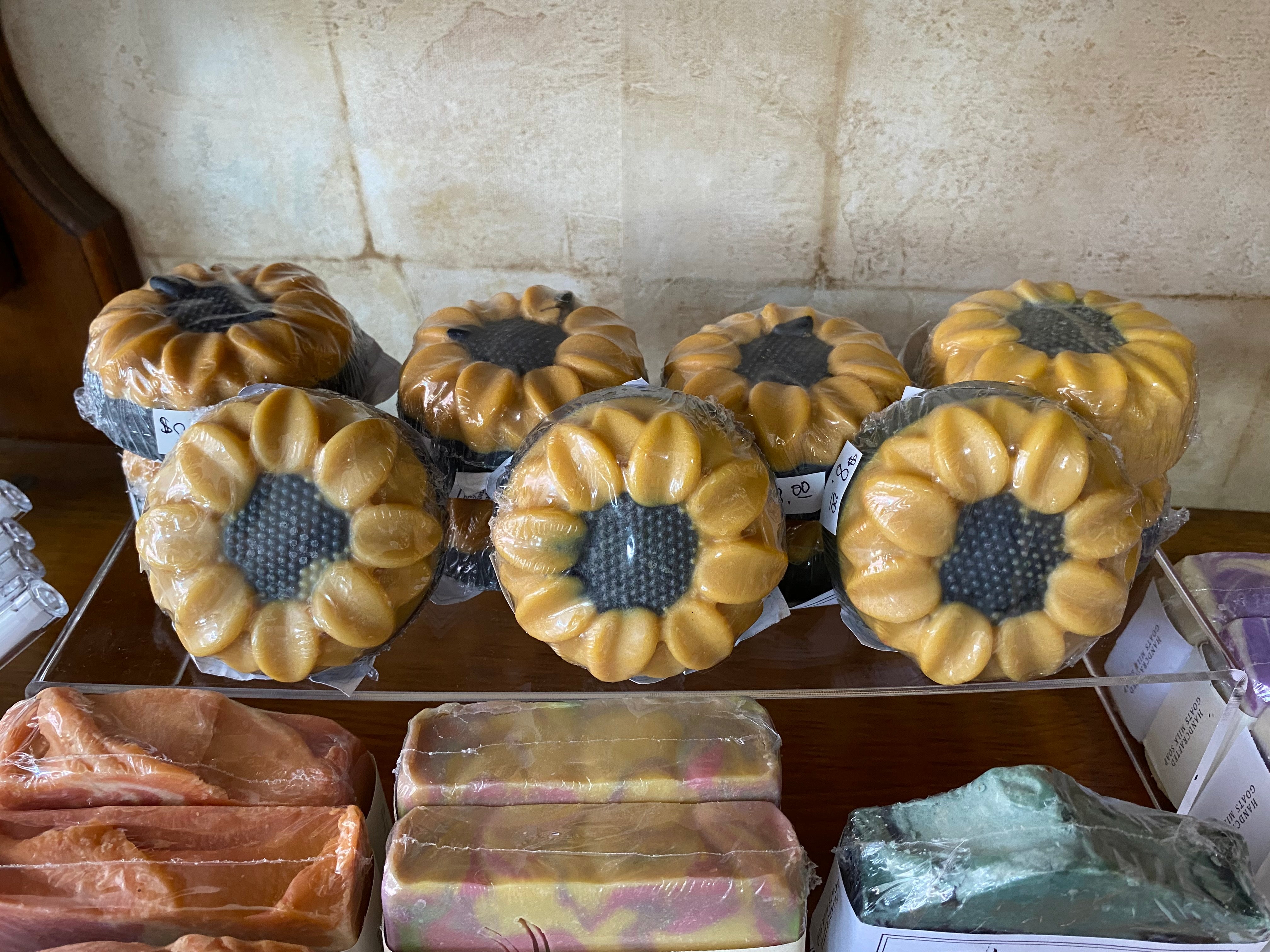 Butt’n Heads Soap Co. Goats Milk Sunflower Soap Bar