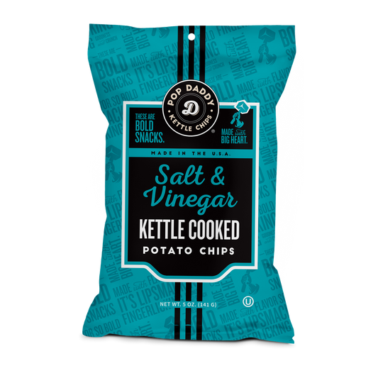 Pop Daddy Salt&Vinegar Kettle Chips