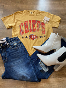 Mustard Chiefs Tee