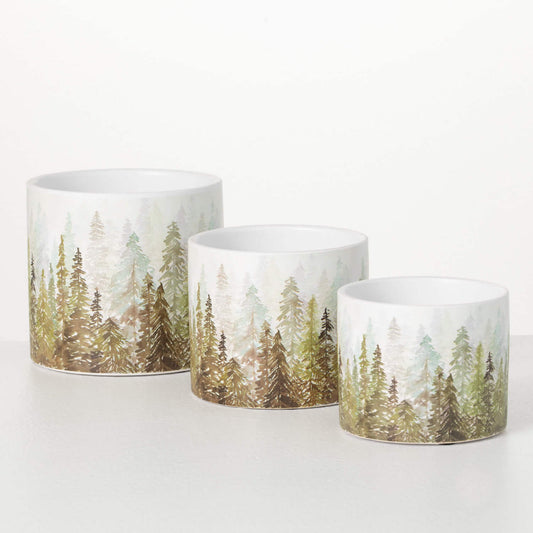 Gold Tree Planters