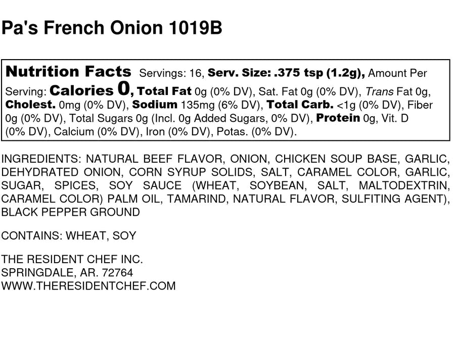 TRC Pa’s French Onion Dip Mix