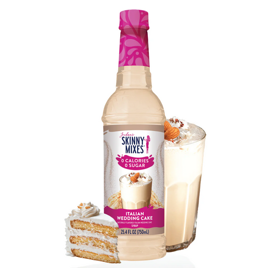 Italian Wedding Cake Skinny Syrup