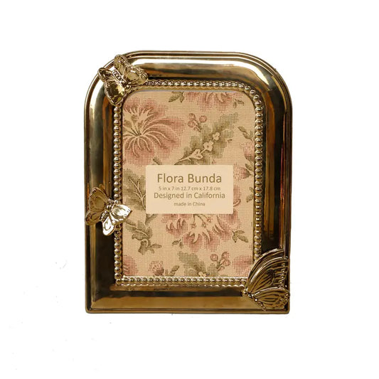 5x7 Butterfly Ceramic Picture Frame