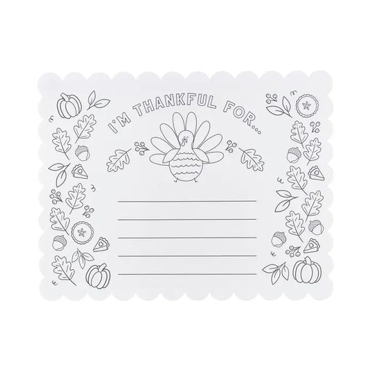 Thankful Paper Placemats