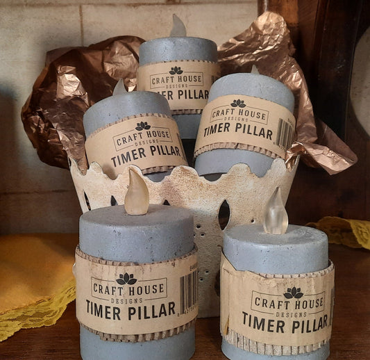 Timer Pillar Candles