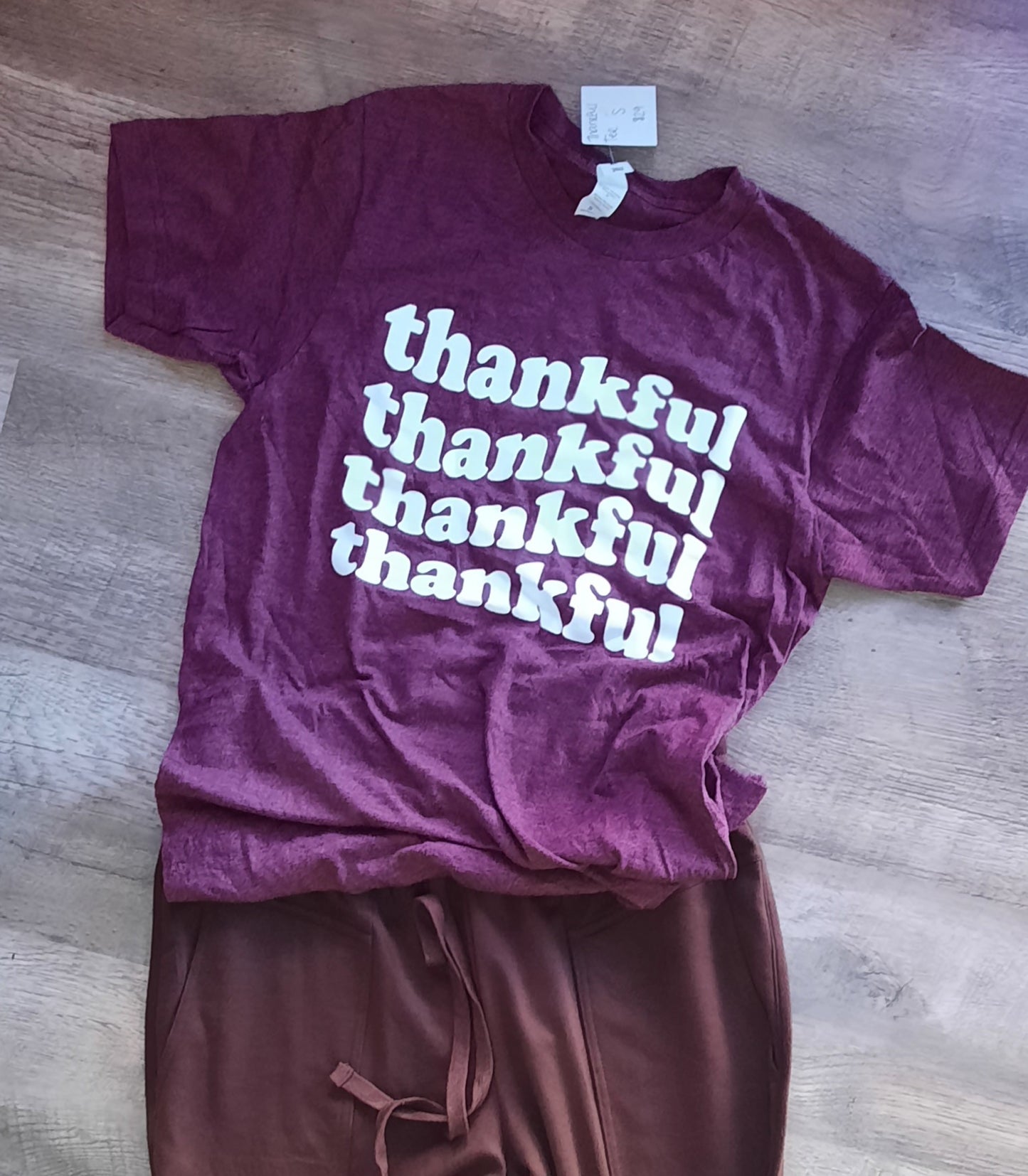 “Thankful” tee