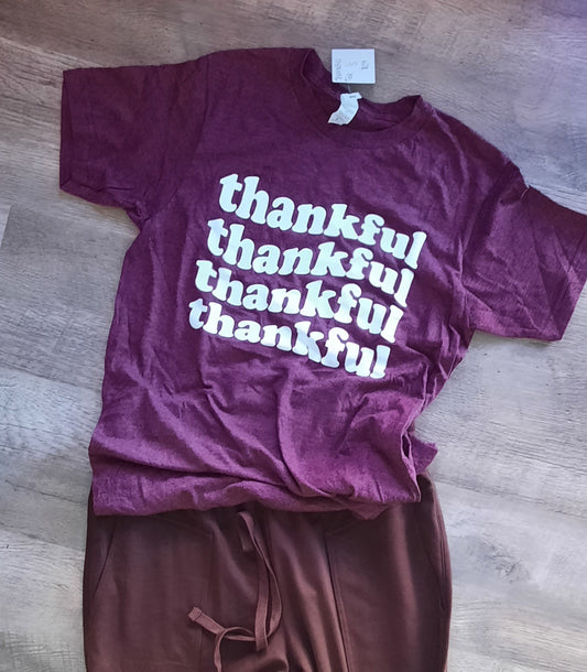“Thankful” tee