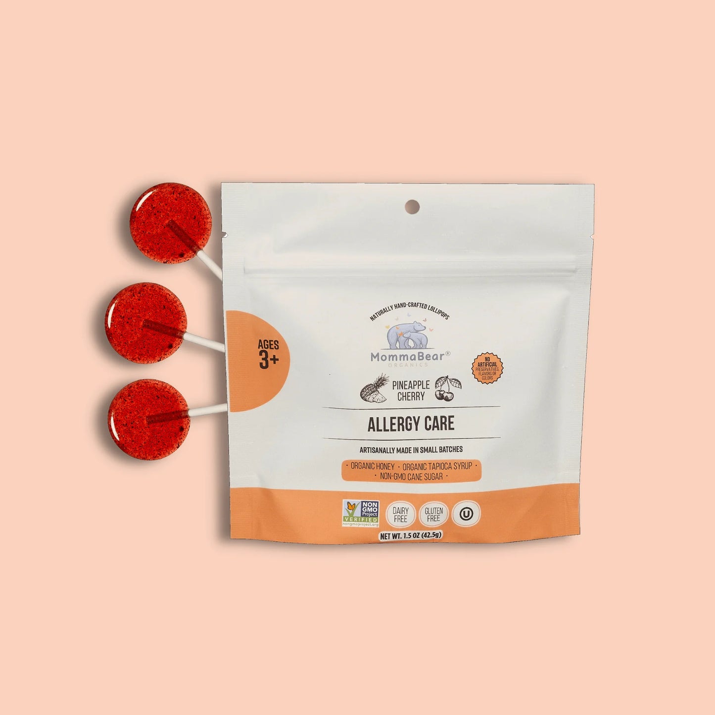 Momma Bear Lollipops