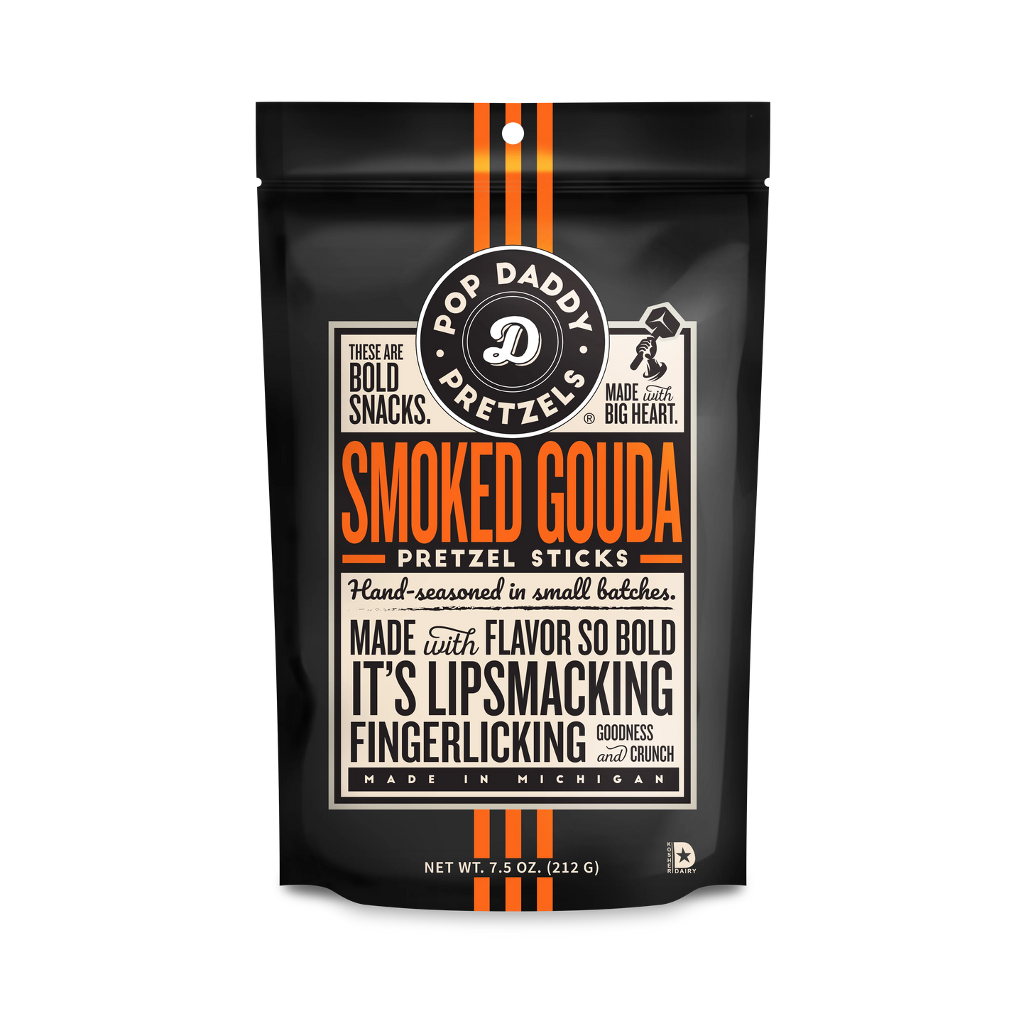 Pop Daddy Smoked Gouda Pretzels