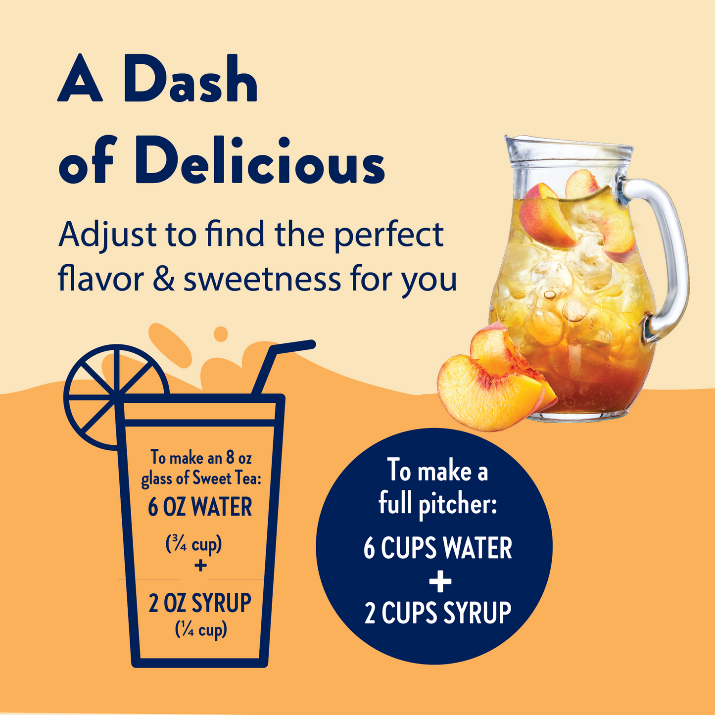 Peach Tea Skinny Syrup