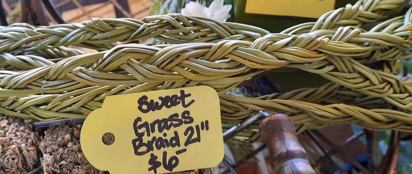Sweet Grass Braid 21”
